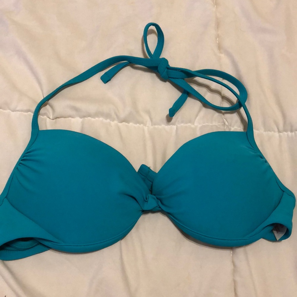 Turquoise bikini top!